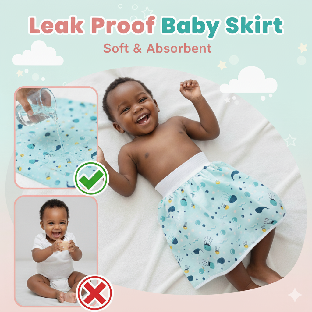 Diaper skirt